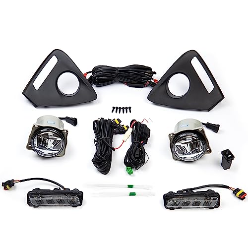 【送料込】トヨタ タンク フォグランプ/デイライト/ベゼル 左右セット LED 送料込】トヨタ タンク フォグランプ/デイライト/ベゼル 左右セット